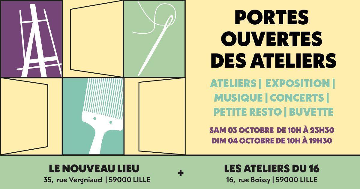 Portes ouvertes des ateliers d'artistes au Nouveau Lieu Portes ouvertes des ateliers d'artistes au Nouveau Lieu