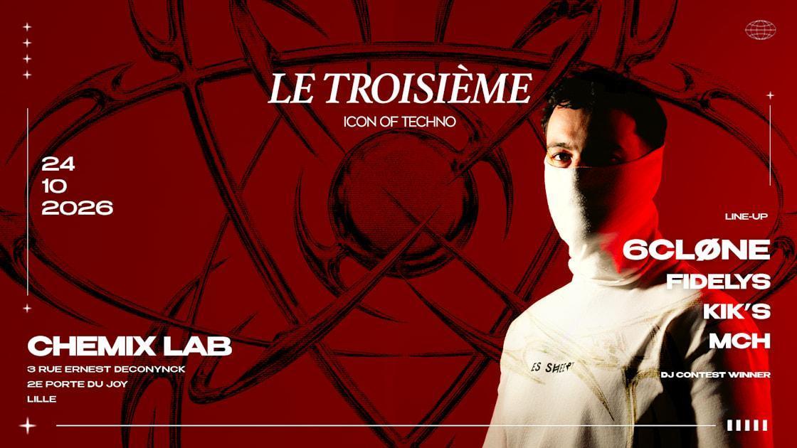 ChemixLab invite 6CLØNE au Troisième ChemixLab invite 6CLØNE au Troisième