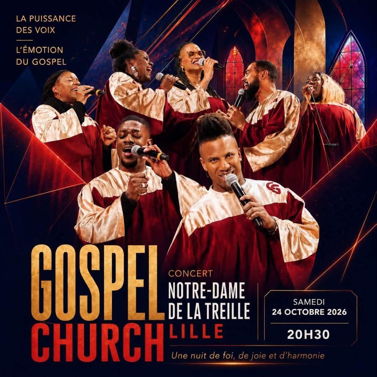 Gospel Church à la Cathédrale Notre-Dame de la Treille Gospel Church à la Cathédrale Notre-Dame de la Treille