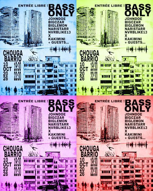 Bass Only au Chouga Barrio Bass Only au Chouga Barrio