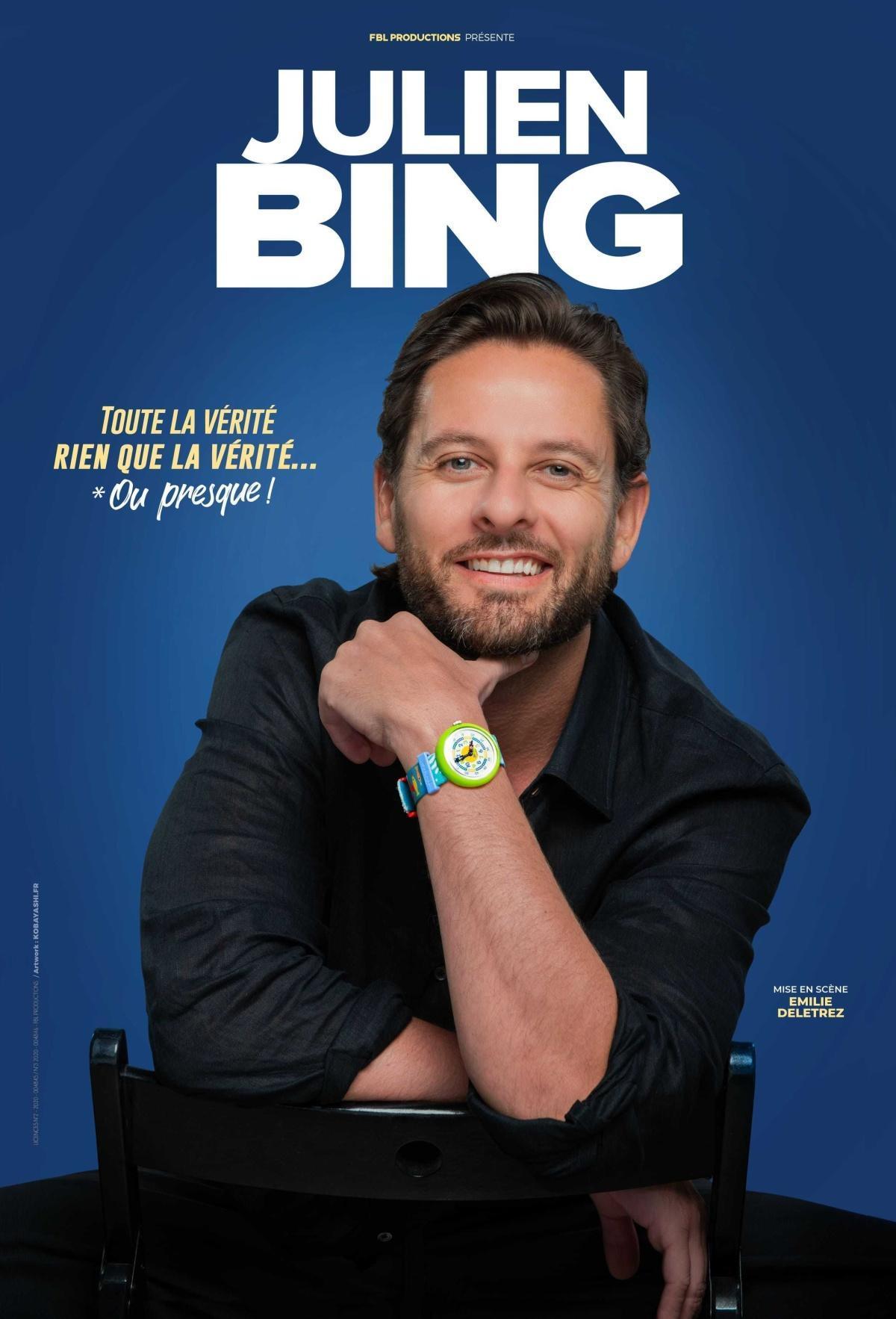 Julien Bing au Théâtre Sébastopol Julien Bing au Théâtre Sébastopol