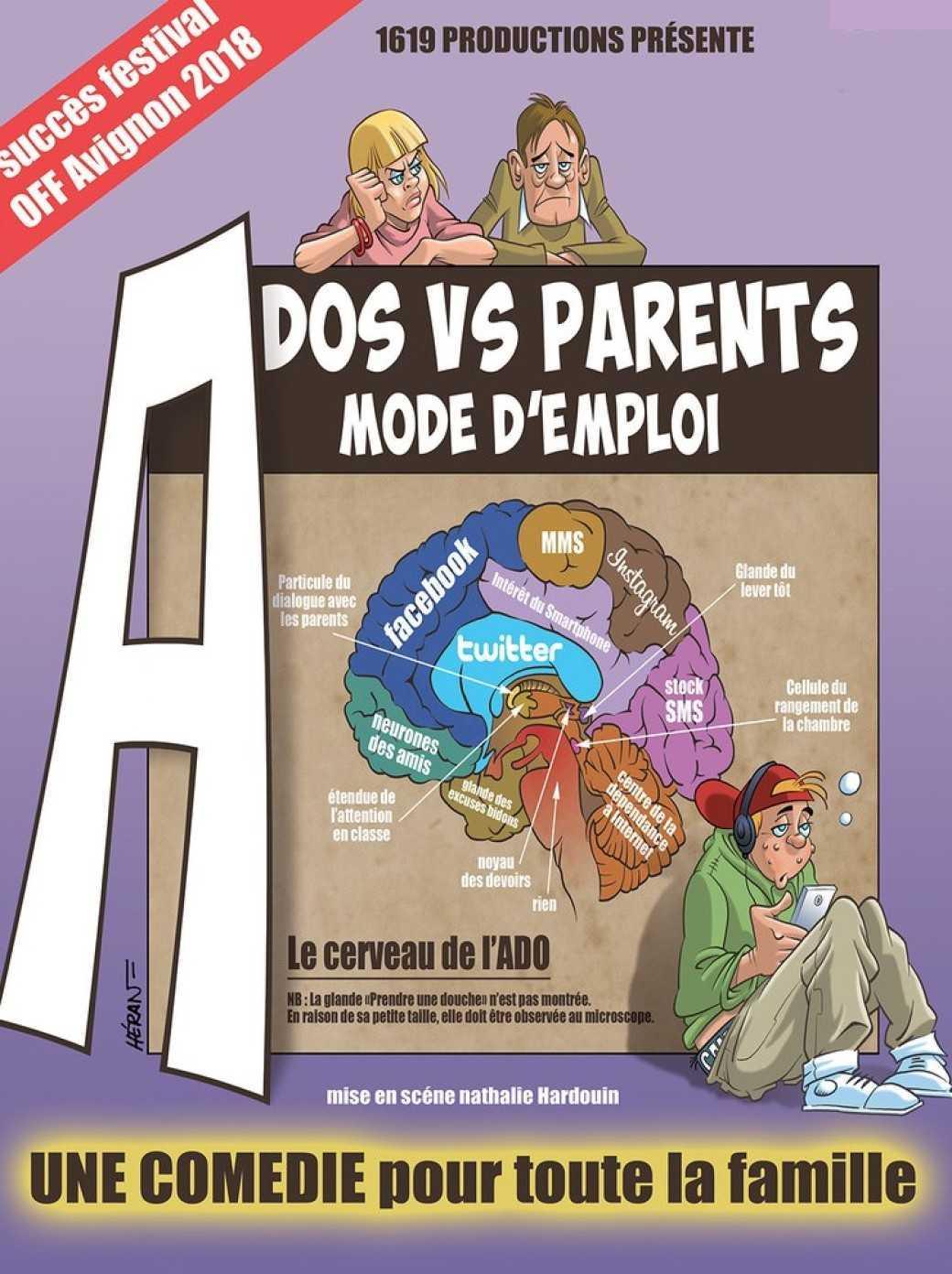 Ados VS parents : mode d'emploi à la Comédie de Lille Ados VS parents : mode d'emploi à la Comédie de Lille