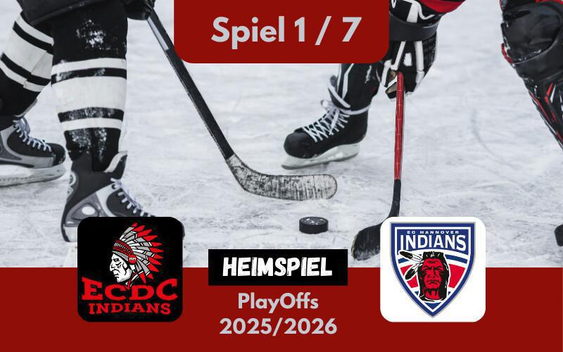 ECDC Memmingen - Hannover Indians