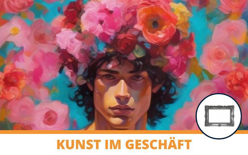 Kunst im Geschäft