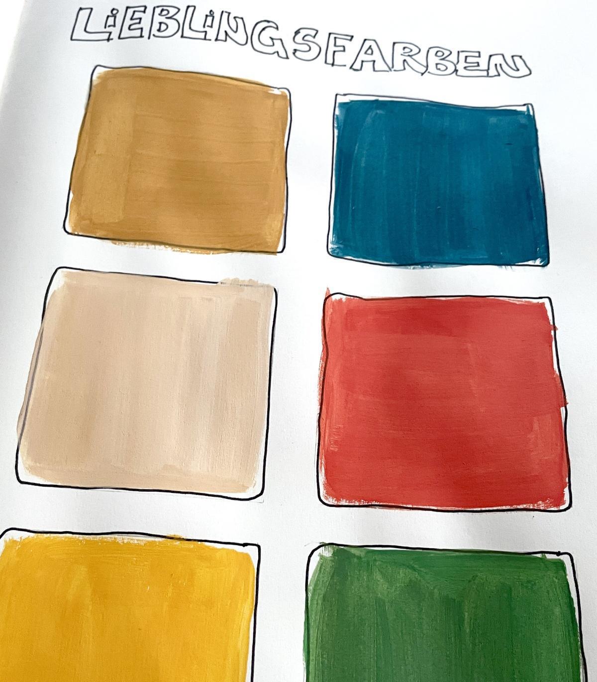 Malübung: Lieblingsfarben - sinnlich und selbstbewusst Malübung: Lieblingsfarben - sinnlich und selbstbewusst