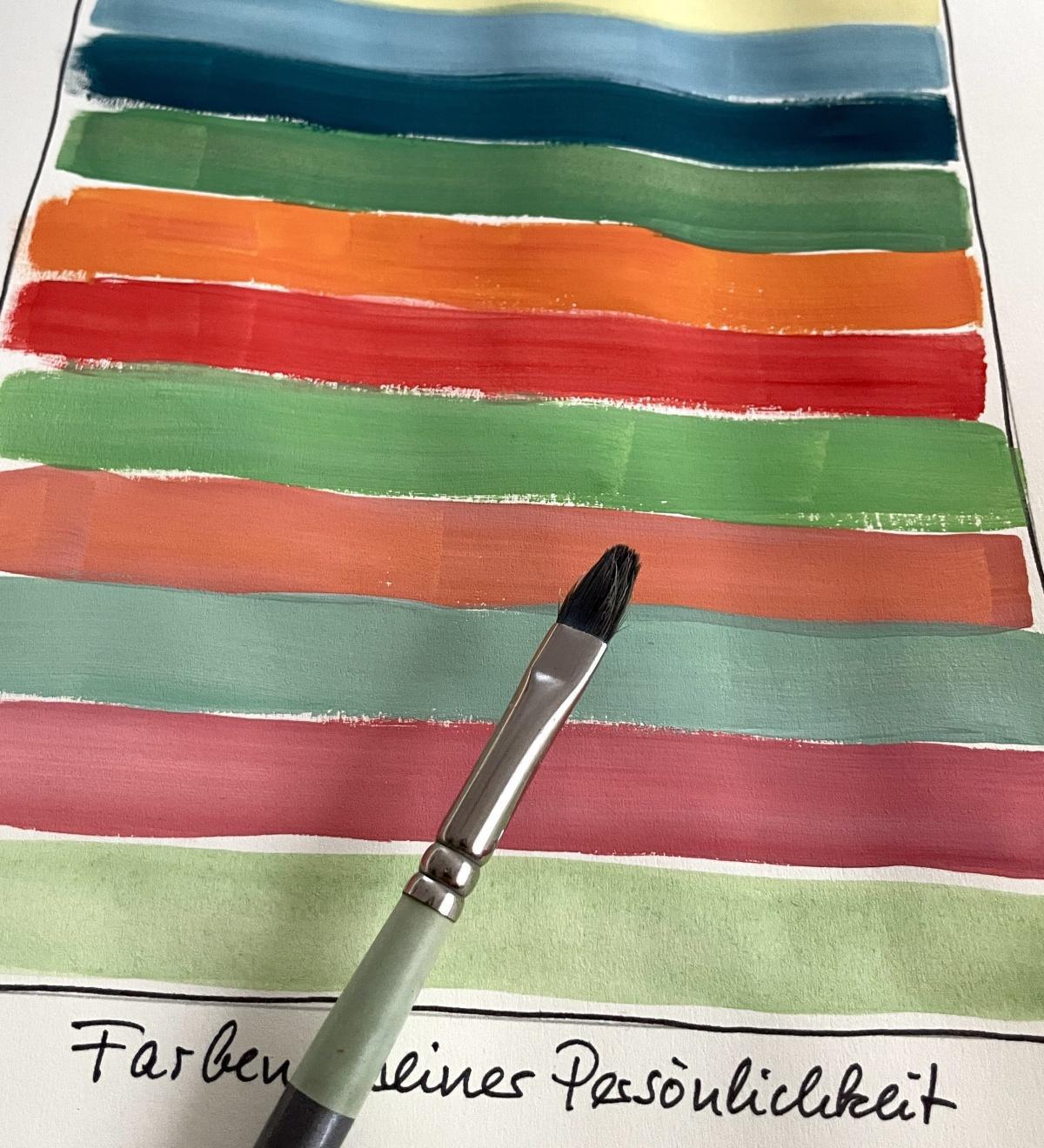Malübung: Farben deines Ichs