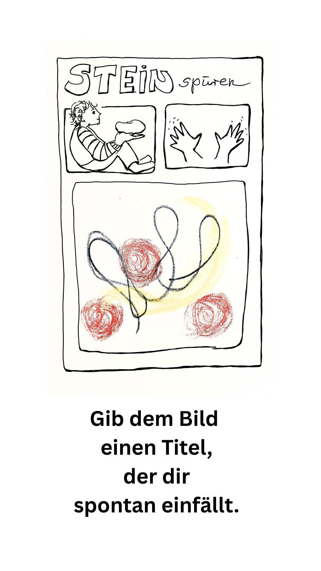 Mit einem Stein ruhiger werden