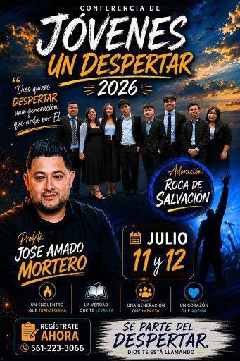 🔥 Conferencia de Jóvenes: Un Despertar 2026 🔥 🔥 Conferencia de Jóvenes: Un Despertar 2026 🔥