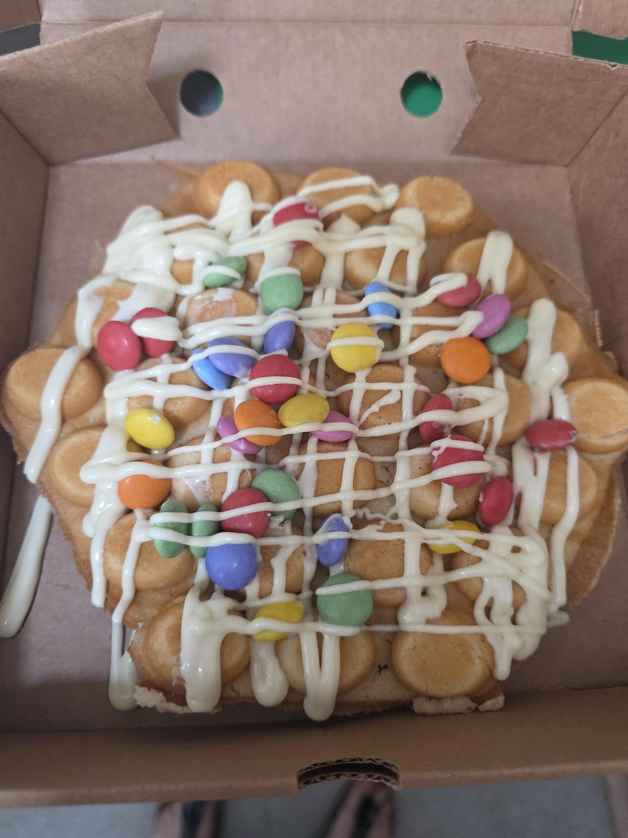 White Chocolate and Smarties