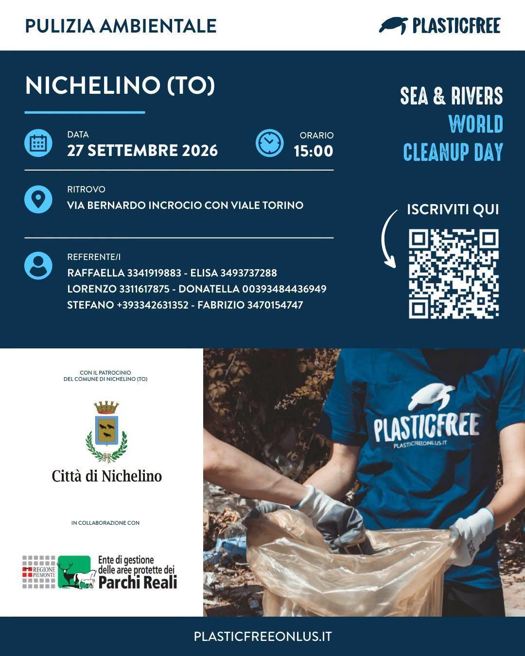 World Cleanup Day (inizio ore 15.00) World Cleanup Day (inizio ore 15.00)