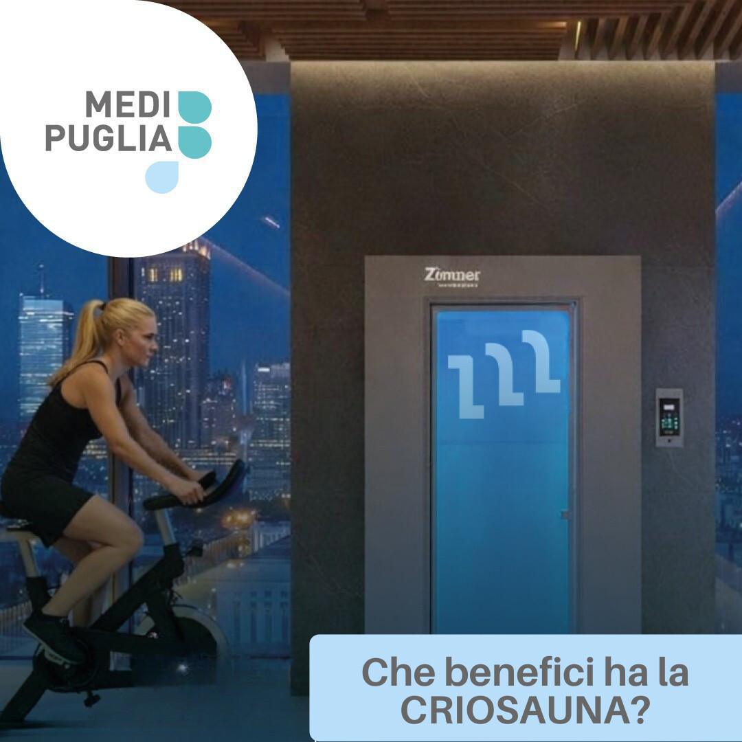 CRIOSAUNA: Tanti benefici in soli 3 minuti