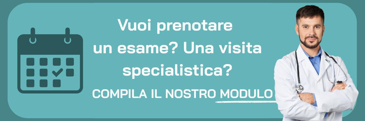 Prenota via email compilando il Modulo