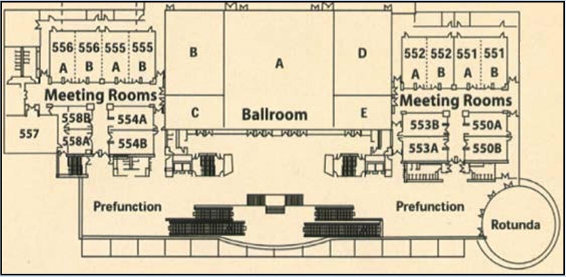 Ballroom Level Floorplan