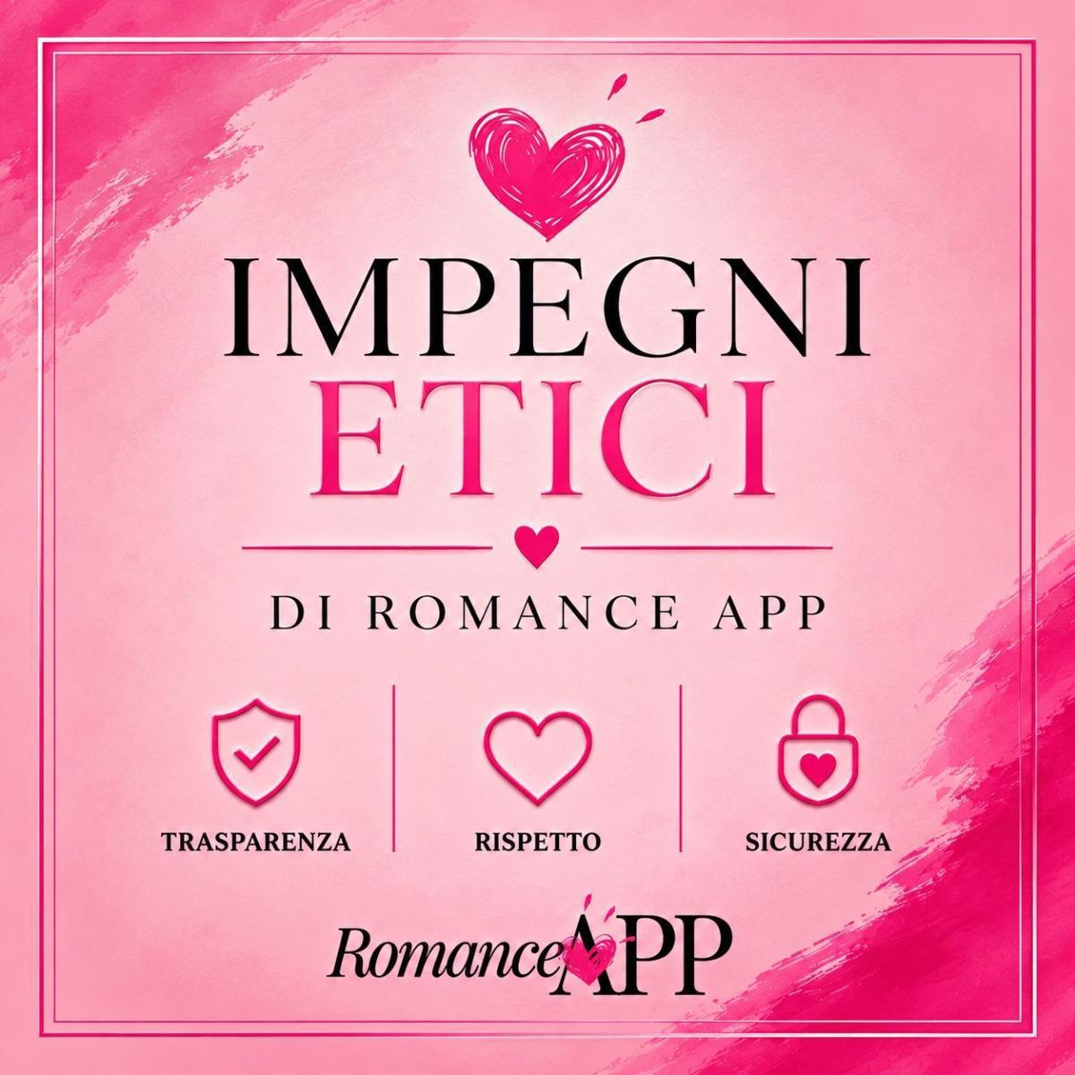 MANIFESTO: IMPEGNI ETICI DI ROMANCE APP MANIFESTO: IMPEGNI ETICI DI ROMANCE APP