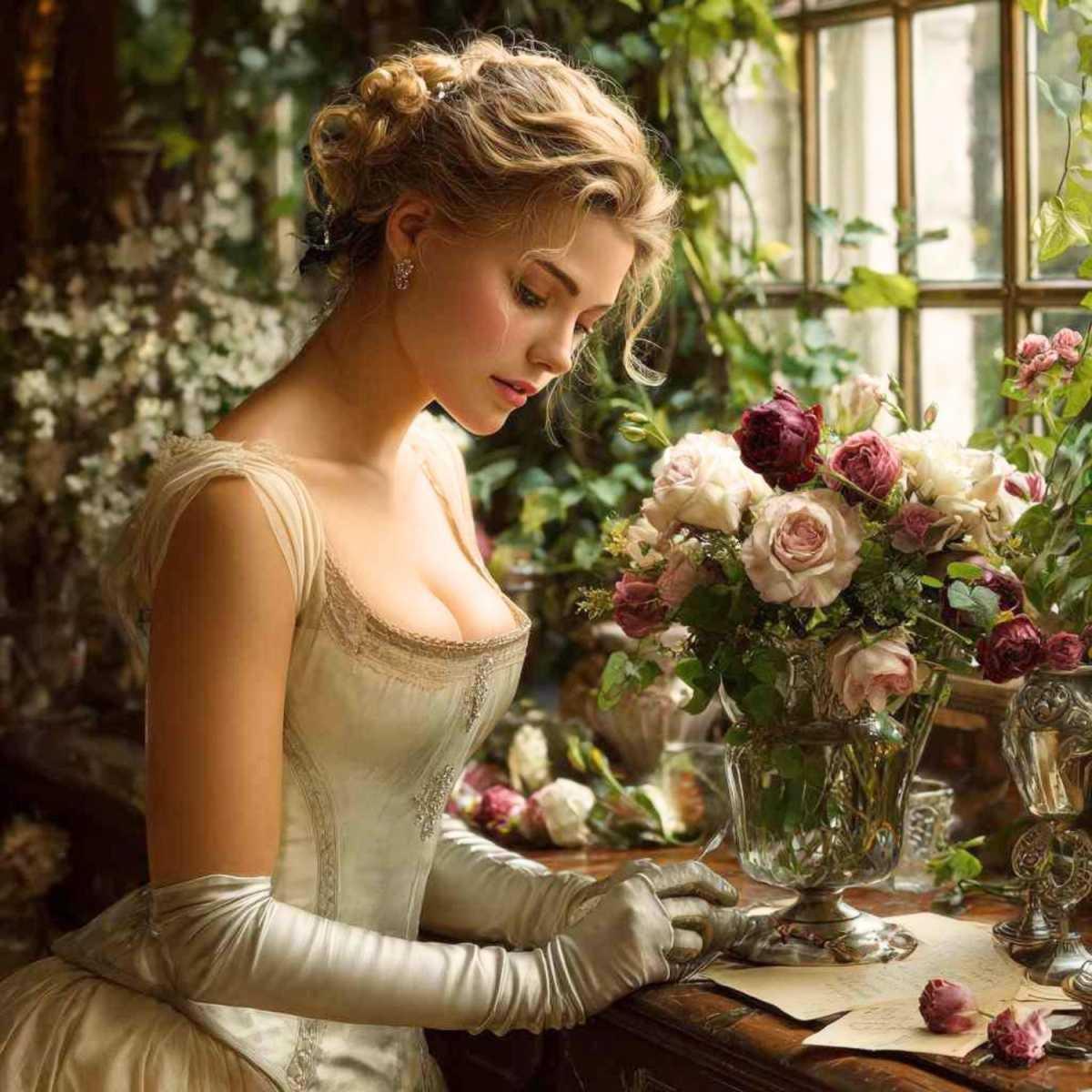 Segreti floreali dell'epoca Regency