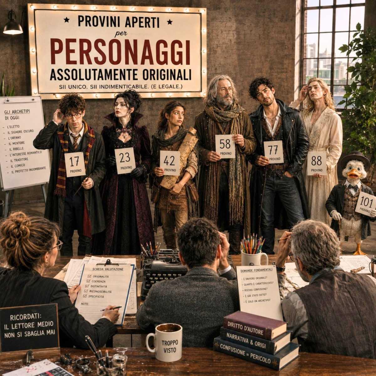 4_Personaggi celebri, archetipi e parodia 4_Personaggi celebri, archetipi e parodia