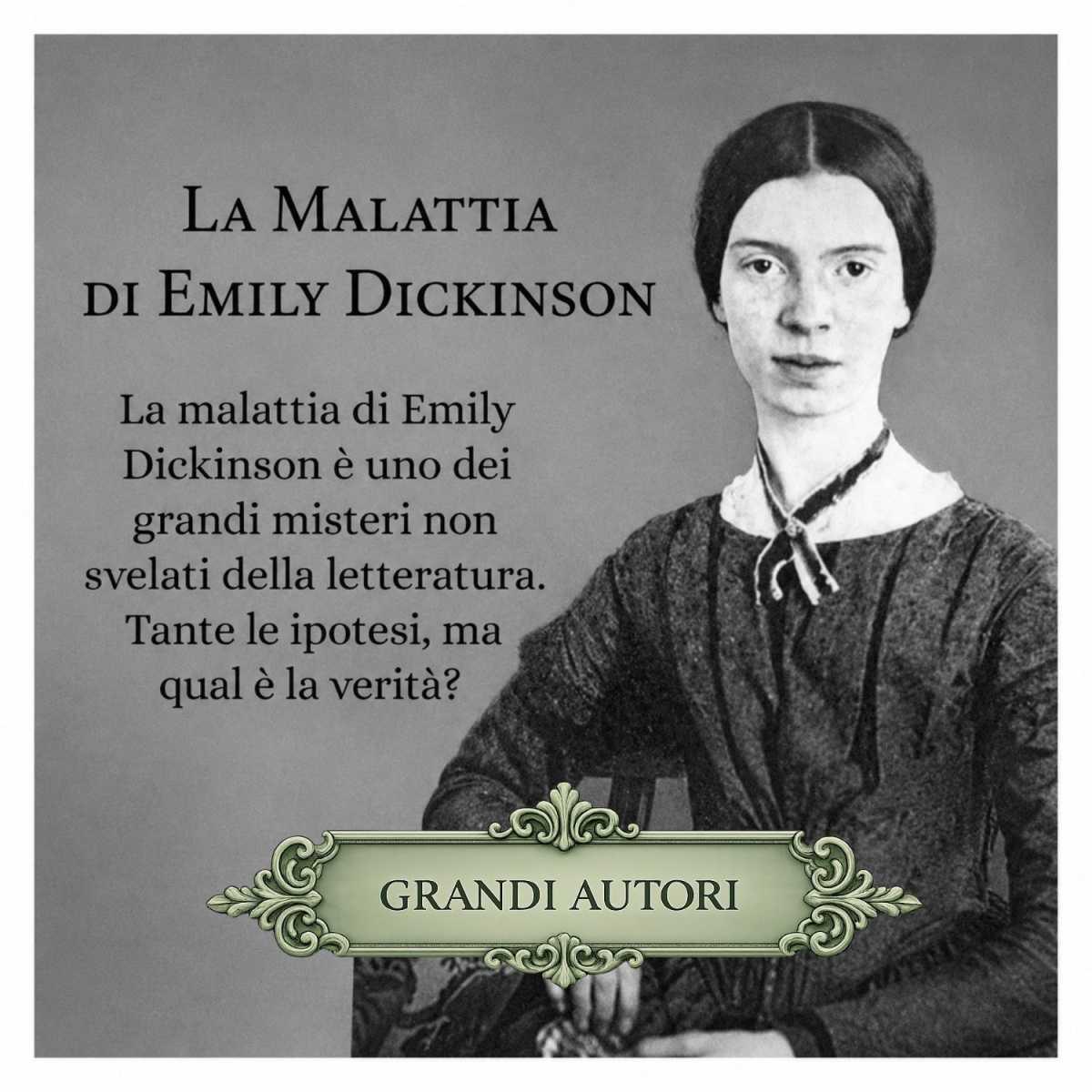 Emily Dickinson, il mistero della sua volontaria reclusione Emily Dickinson, il mistero della sua volontaria reclusione