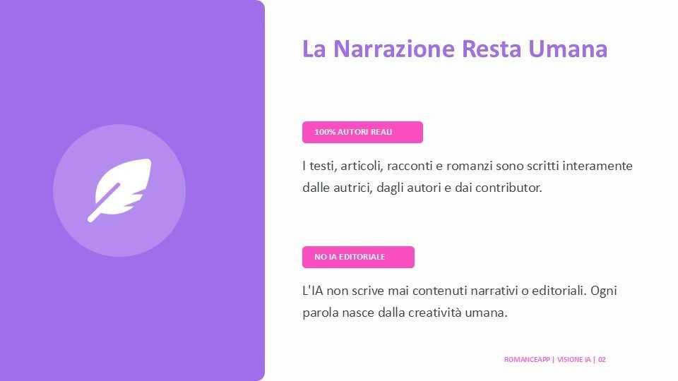 IA ACT e Intelligenza Artificiale in RomanceAPP