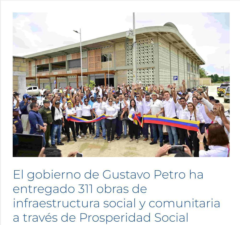 Obras de infraestructura social y comunitaria