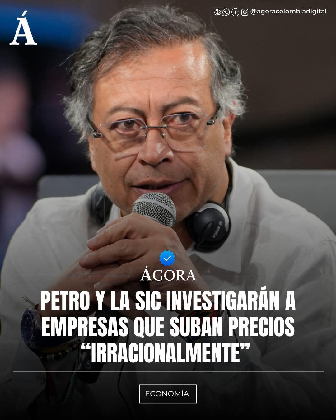 Se investigará a empresas que suban precios indiscriminadamente