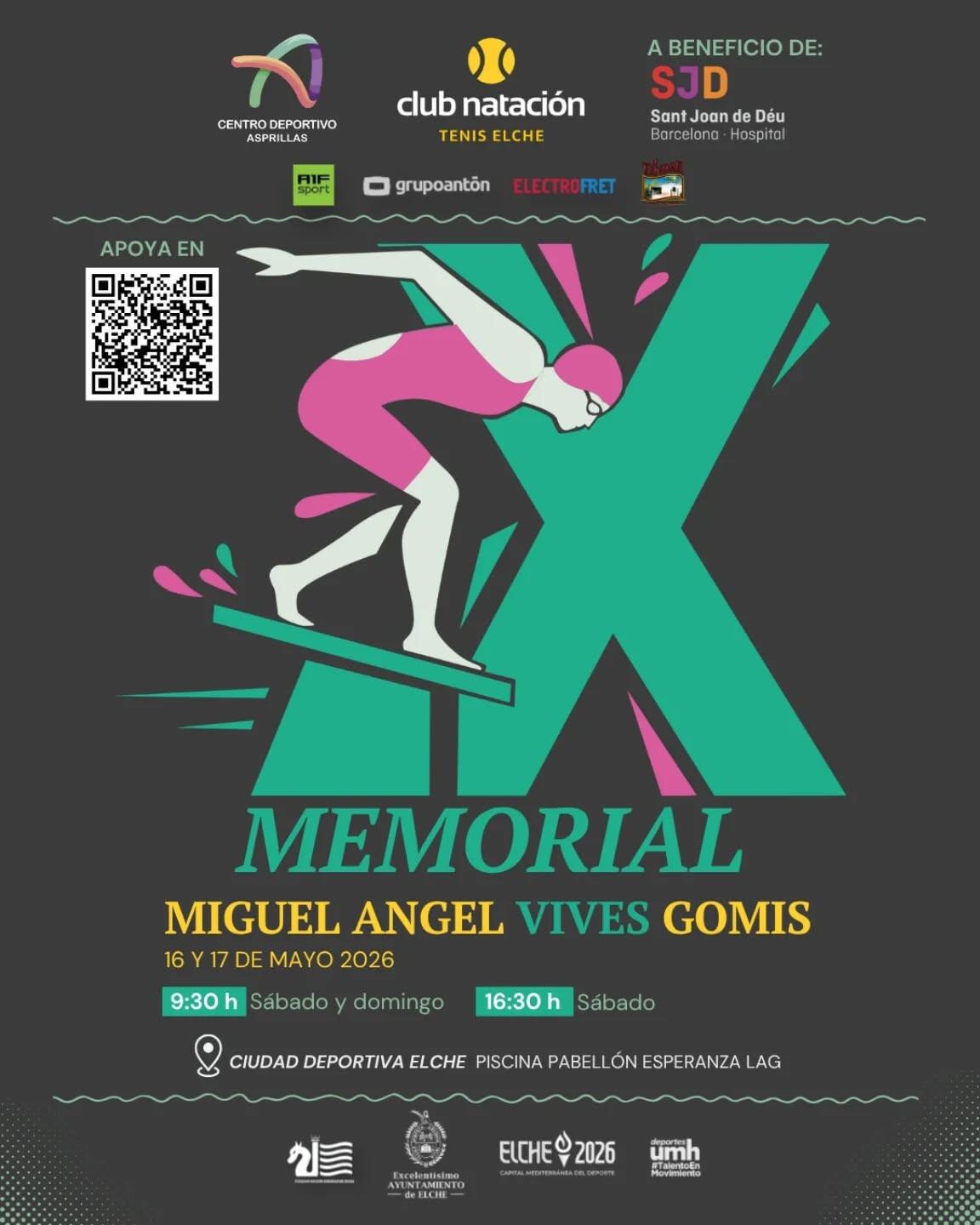 NATACIÓN. Memorial Miguel Ángel Vives NATACIÓN. Memorial Miguel Ángel Vives