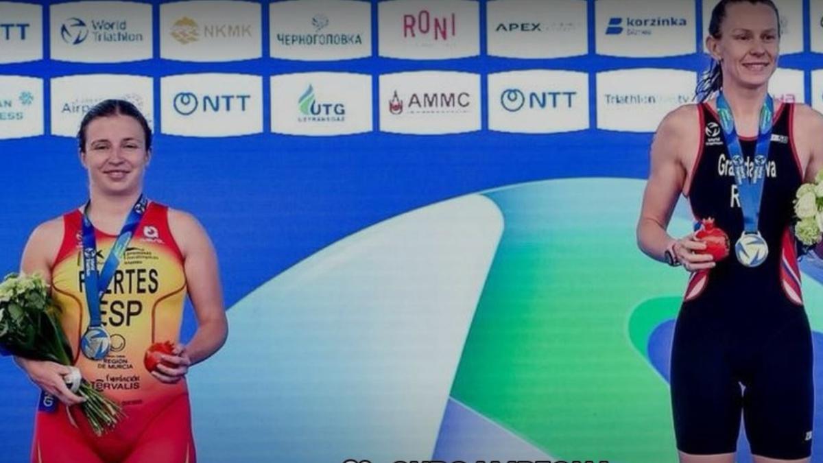 María Fuertes logra la plata en la Copa del Mundo de Paratriatlón en Samarkand