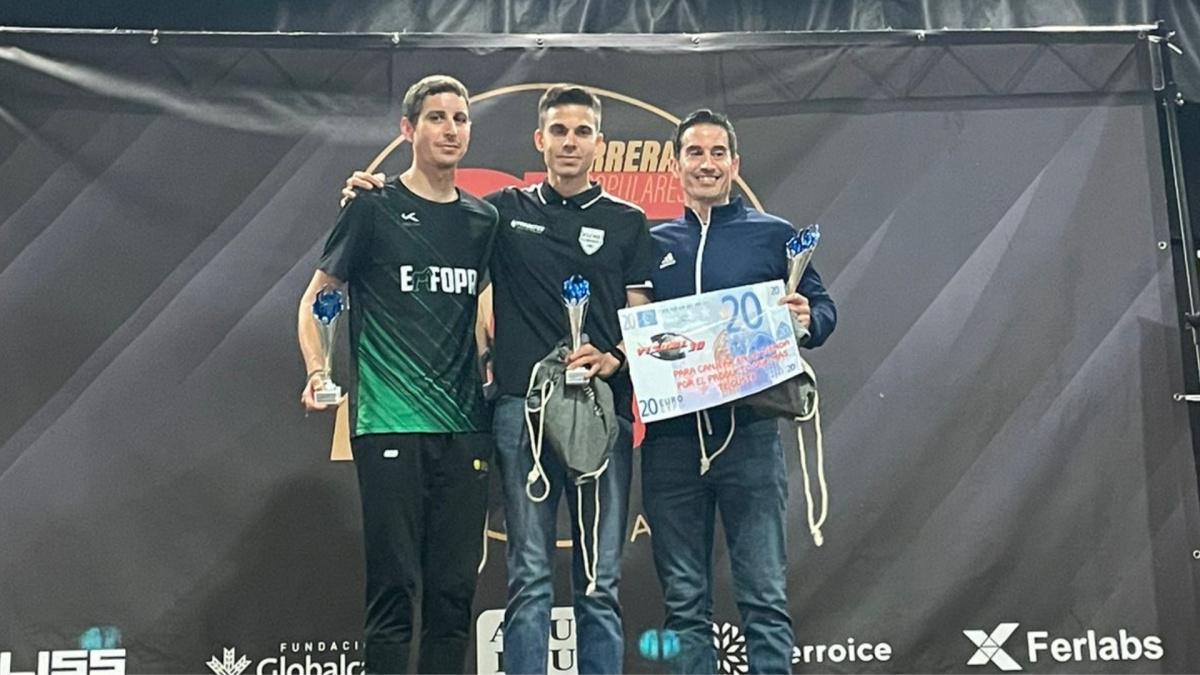 Alberto Alameda, primero en el Cross Antonio Amorós de Caudete