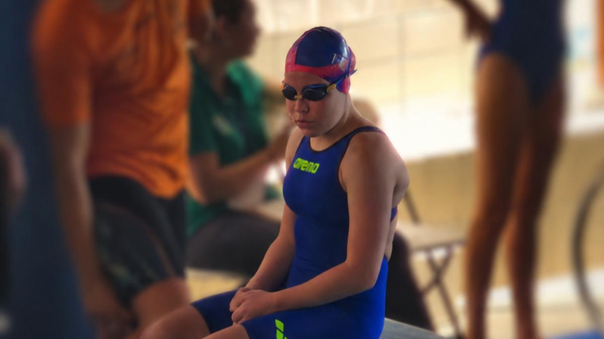 María Fuentes Castell termina tercera de España en el Campeonato de Promesas Paralímpicas de Natación