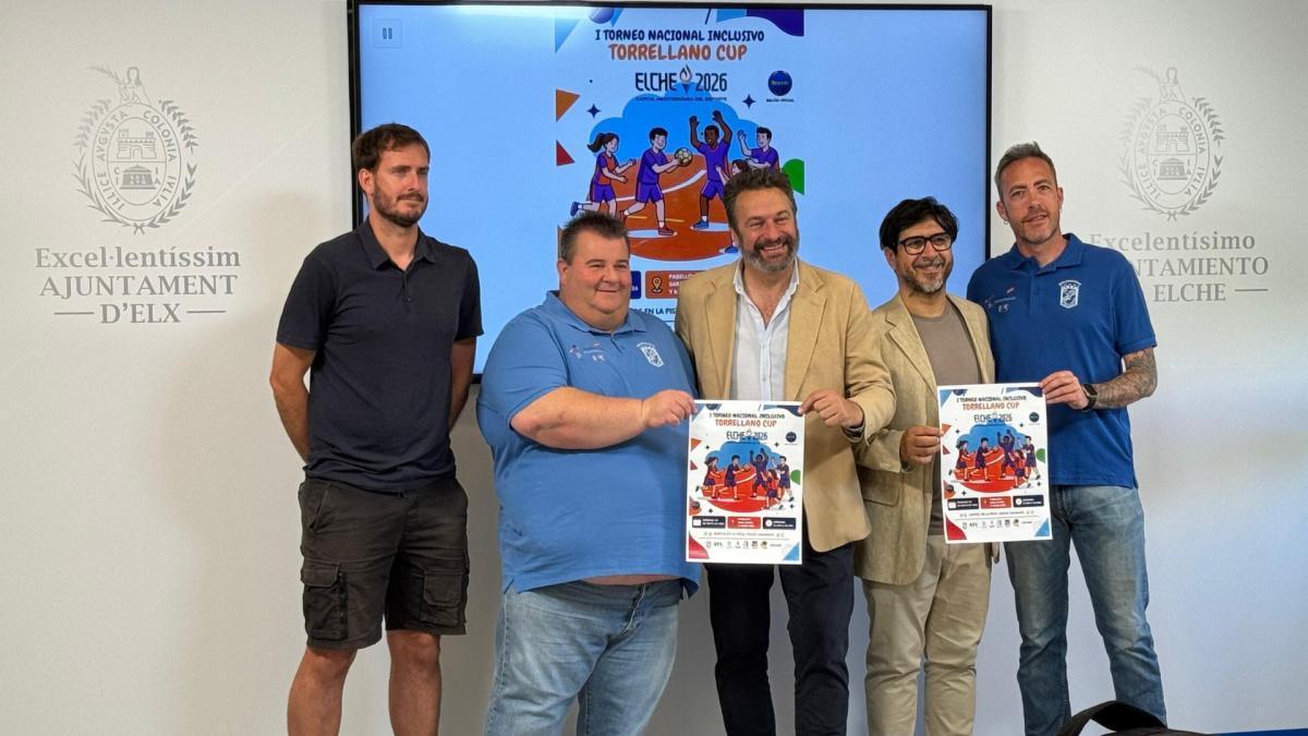 Elche acoge este sábado el I Torneo Nacional de Balonmano 'Torrellano Cup Inclusivo' con más de 200 asistentes