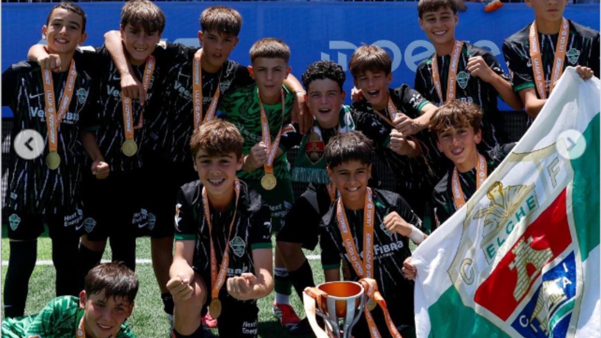 El Elche se proclama campeón del Torneo Nacional Pamesa LaLiga FC Futures Sub-12 al vencer al Real Madrid en la final El Elche se proclama campeón del Torneo Nacional Pamesa LaLiga FC Futures Sub-12 al vencer al Real Madrid en la final