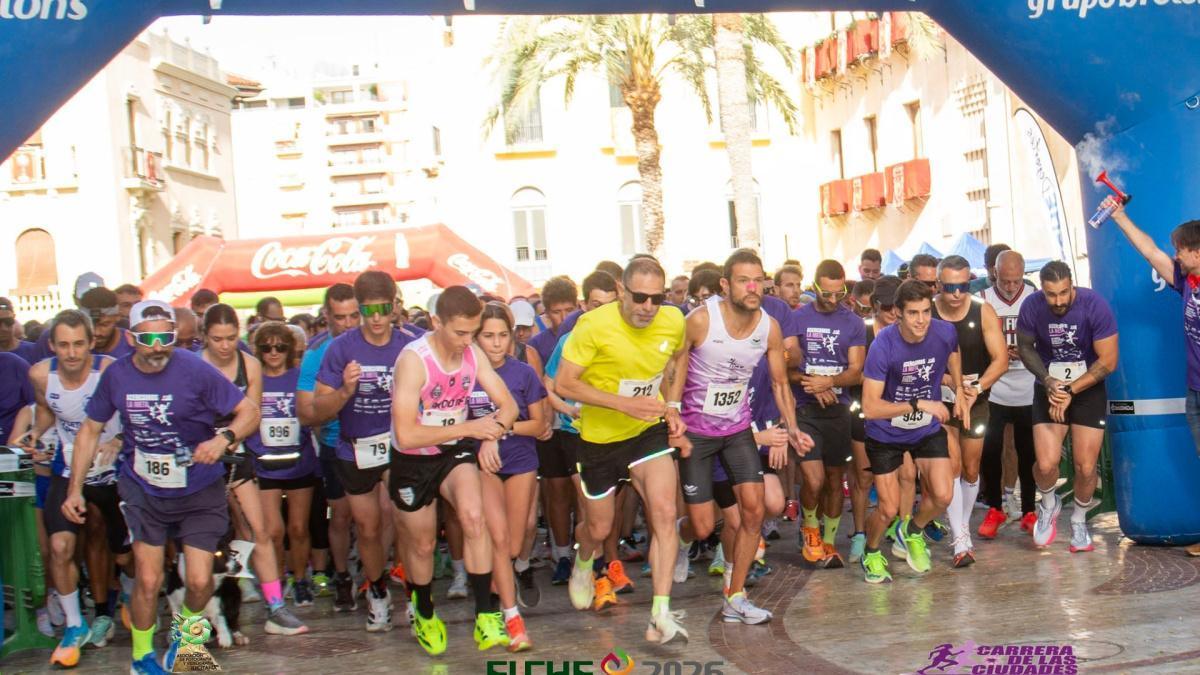 La XII Carrera de las Ciudades Contra el Cáncer de Páncreas celebra con gran ambiente su primera edición en Elche La XII Carrera de las Ciudades Contra el Cáncer de Páncreas celebra con gran ambiente su primera edición en Elche