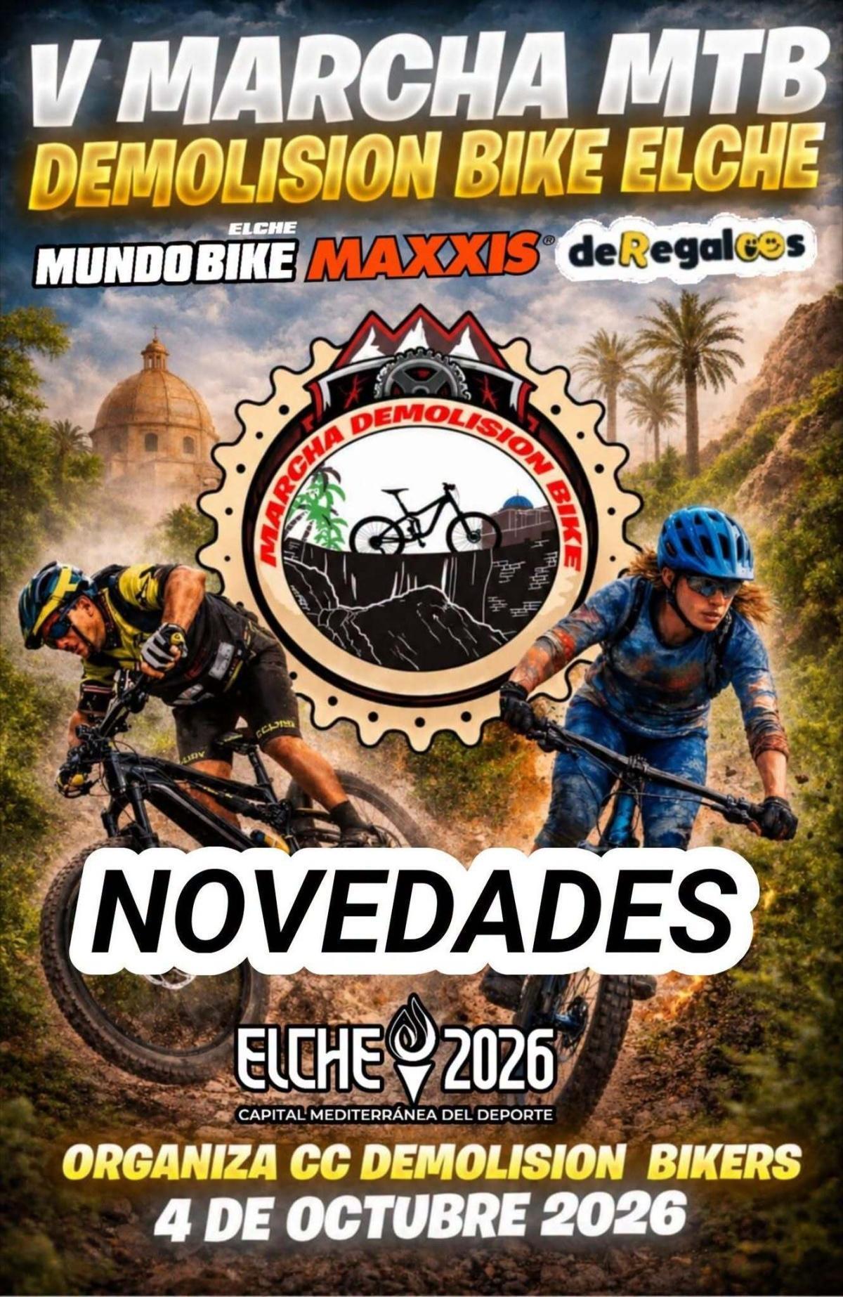 CICLISMO. V Marcha MTB Demolision Bike Elche