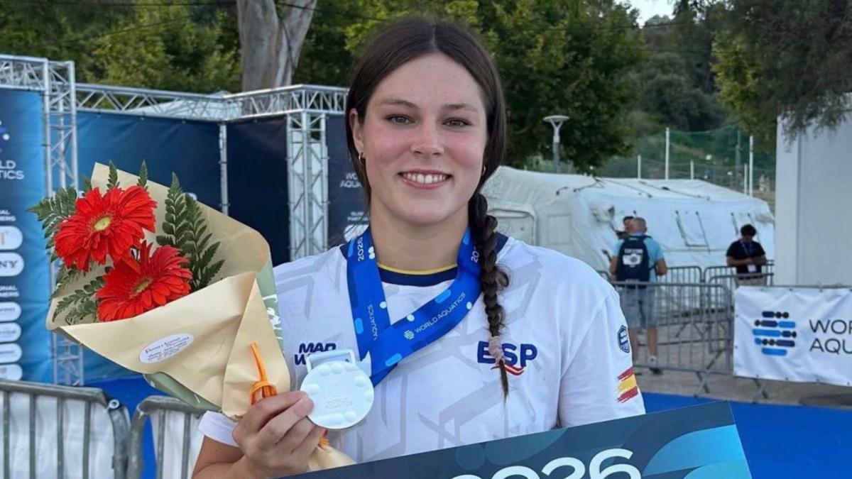 Ángela Martínez revalida el subcampeonato de la Copa del Mundo de aguas abiertas con un sexto puesto en la última etapa de Setúbal Ángela Martínez revalida el subcampeonato de la Copa del Mundo de aguas abiertas con un sexto puesto en la última etapa de Setúbal