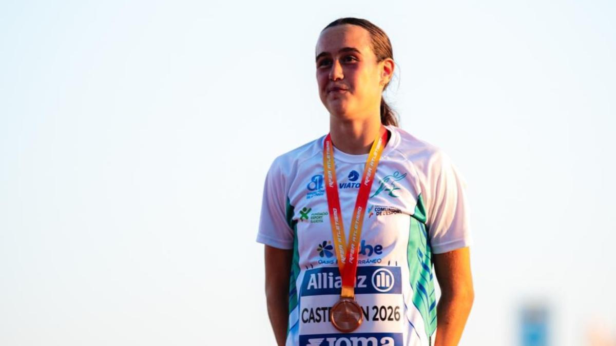 Vega Martínez-Herrada Pérez logra el bronce en el Campeonato de España Sub18