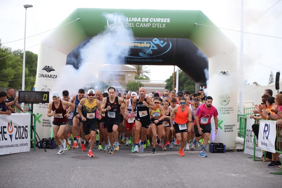 La Carrera 10 y Pico de Torrellano cierra con 495 corredores la primera temporada de la Lliga de Curses del Camp d'Elx