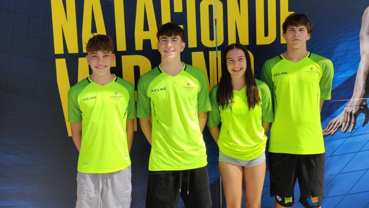 El Club Natación Tenis Elche cierra la temporada con cuatro representantes en el Campeonato de España Infantil de Las Palmas