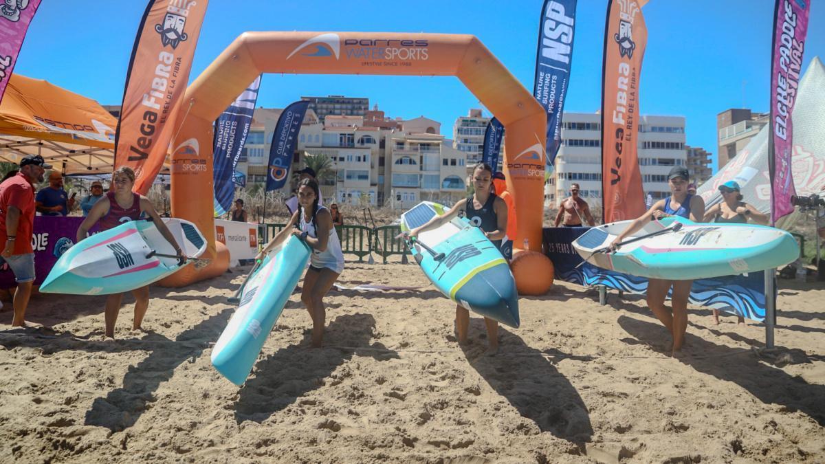 Sergio Cantoral y Alexia Soto firman el doblete en el II Elche Paddle Festival de Arenales del Sol