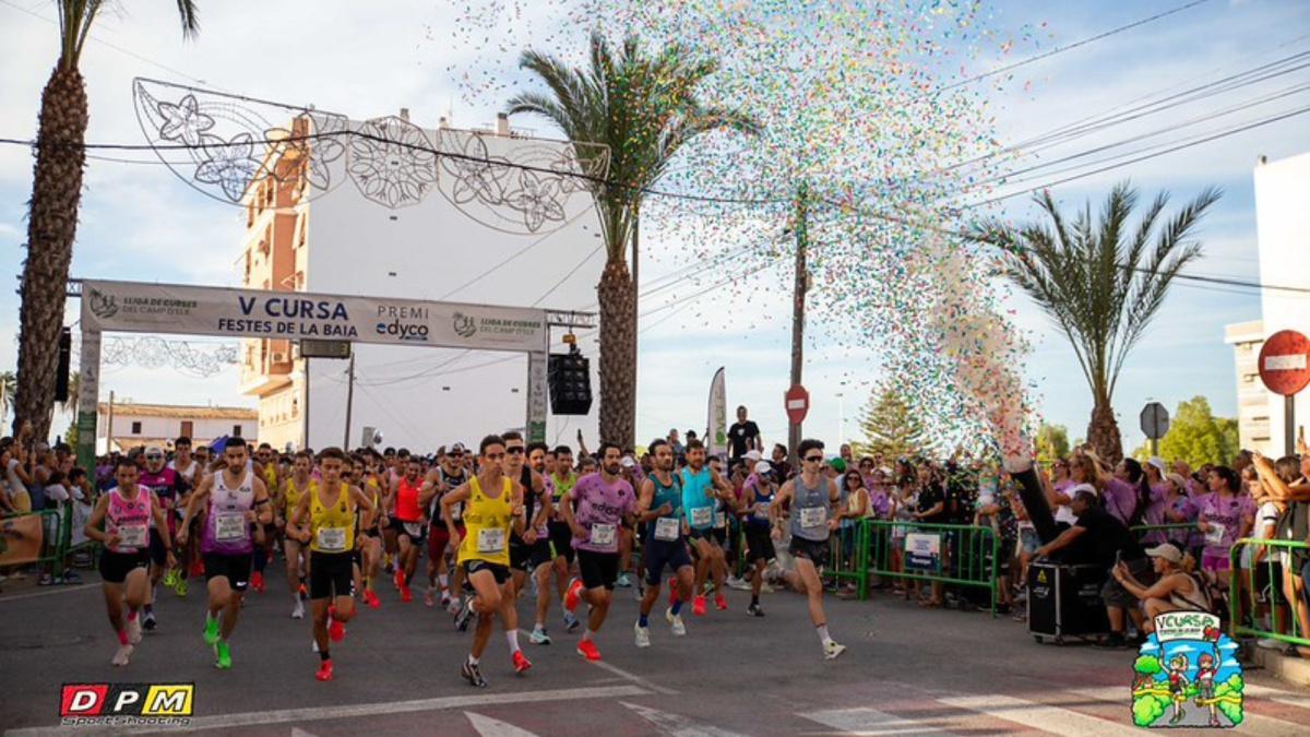 Jesús Ángel Rodríguez y Cristina Juan se llevan la victoria en la V Cursa Festes de La Baia