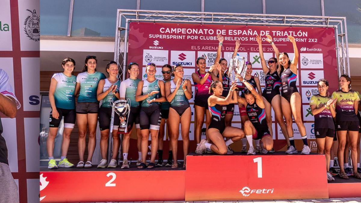 Arenales del Sol cierra las ligas nacionales de triatlón con el título para Cidade de Lugo Fluvial femenino y Peñota Dental masculino Arenales del Sol cierra las ligas nacionales de triatlón con el título para Cidade de Lugo Fluvial femenino y Peñota Dental masculino