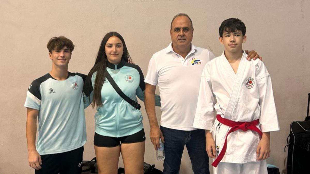 Daniel Míguez logra doble bronce en kata y kumite en la primera jornada de la Liga Autonómica de Karate