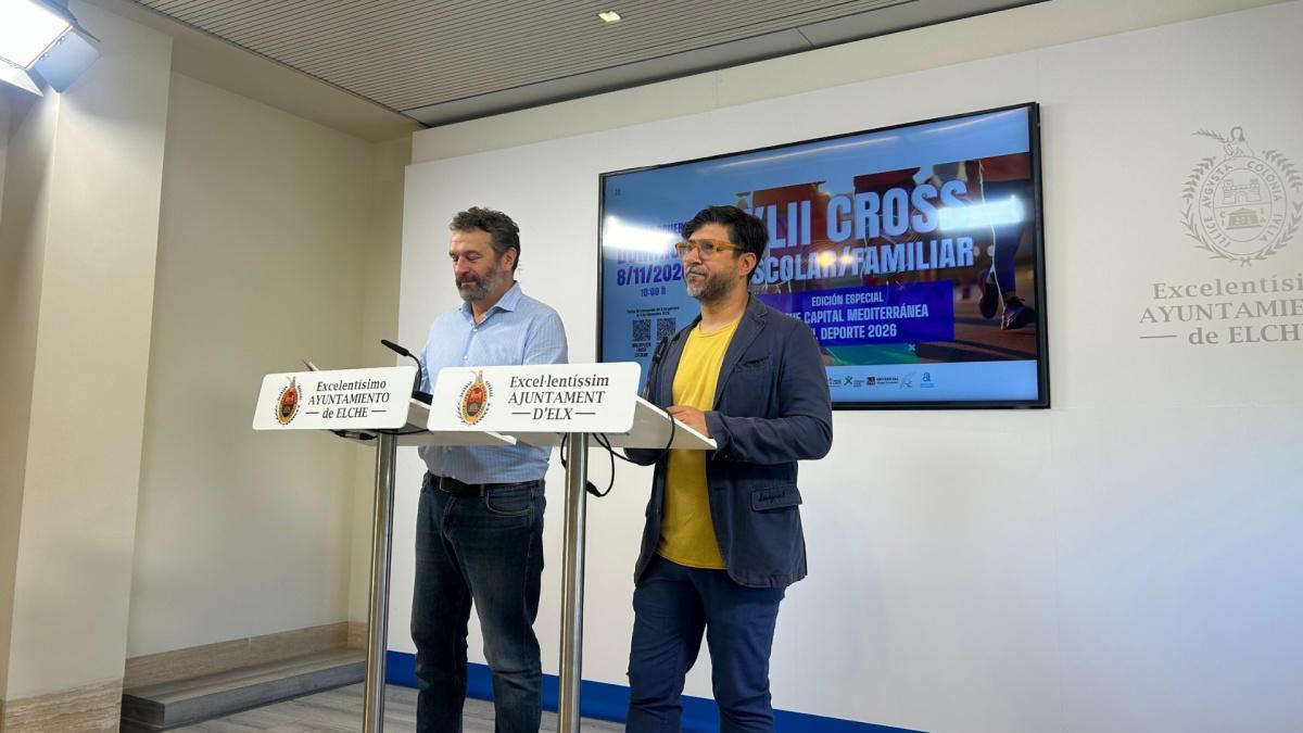 El XLII Cross Escolar de Elche incorpora el 8 de noviembre una marcha familiar abierta a toda la ciudadanía en el campus de la UMH