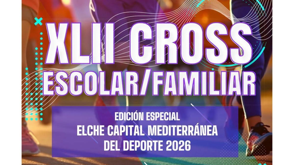 Las inscripciones para el XLII Cross Escolar y la Marcha Familiar del 8 de noviembre están abiertas hasta el 4 de noviembre