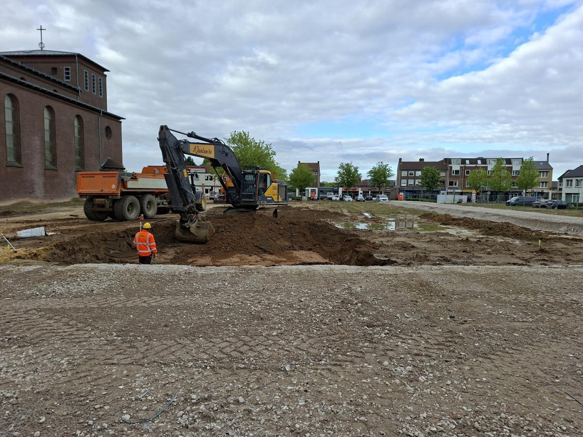 Grondwerk gebied 3 gestart