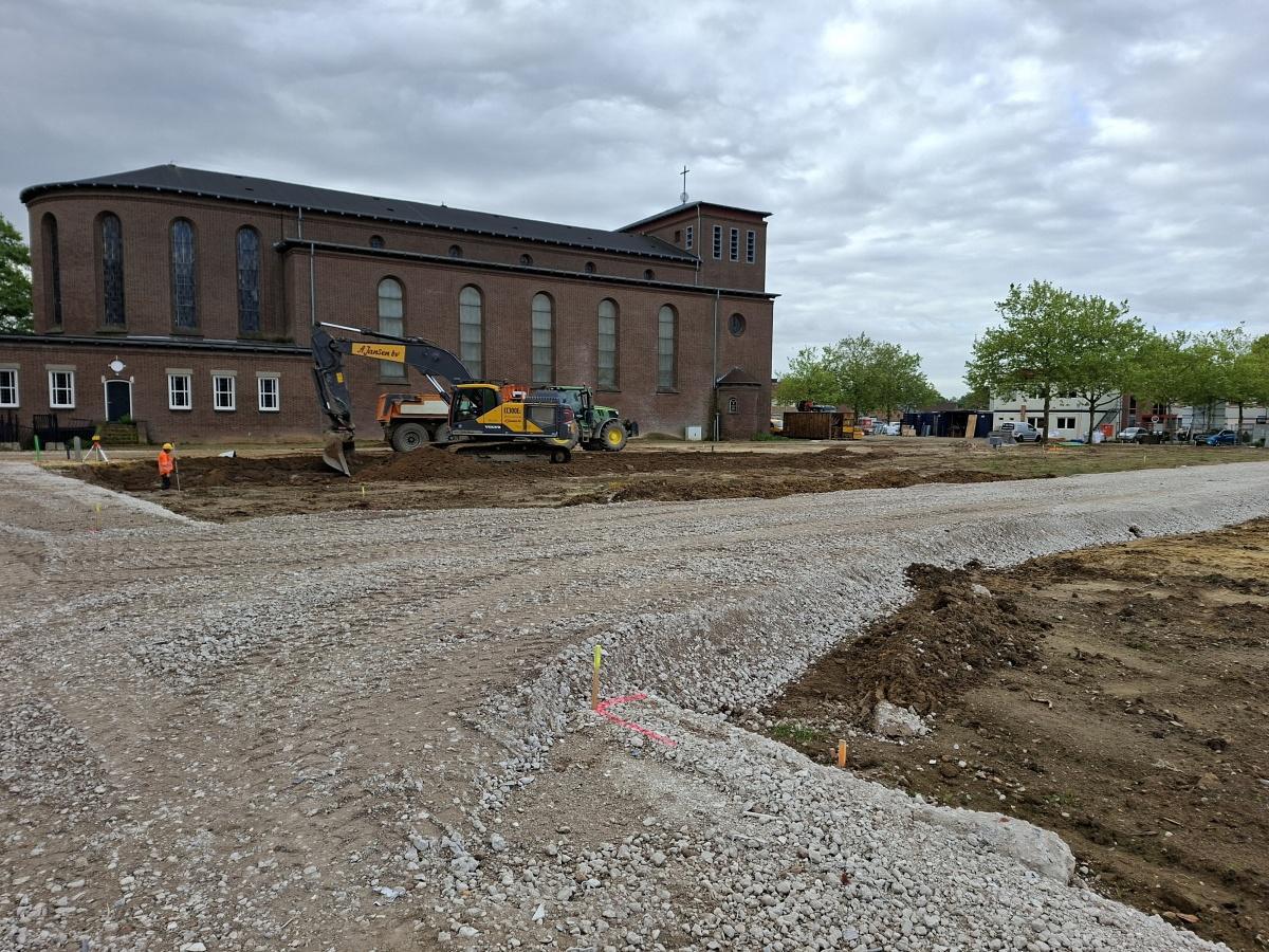 Grondwerk gebied 3 gestart