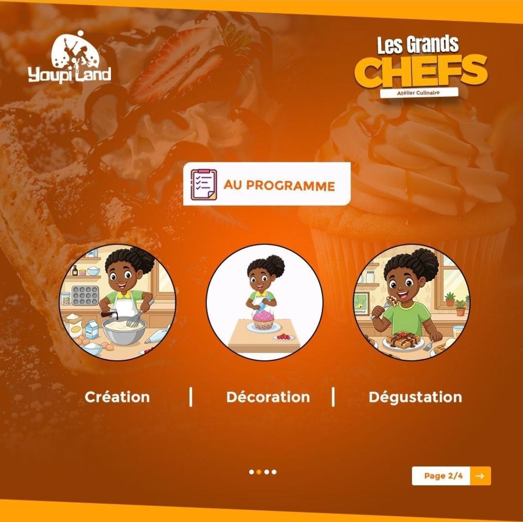 Les Grands Chefs (Atelier enfant)