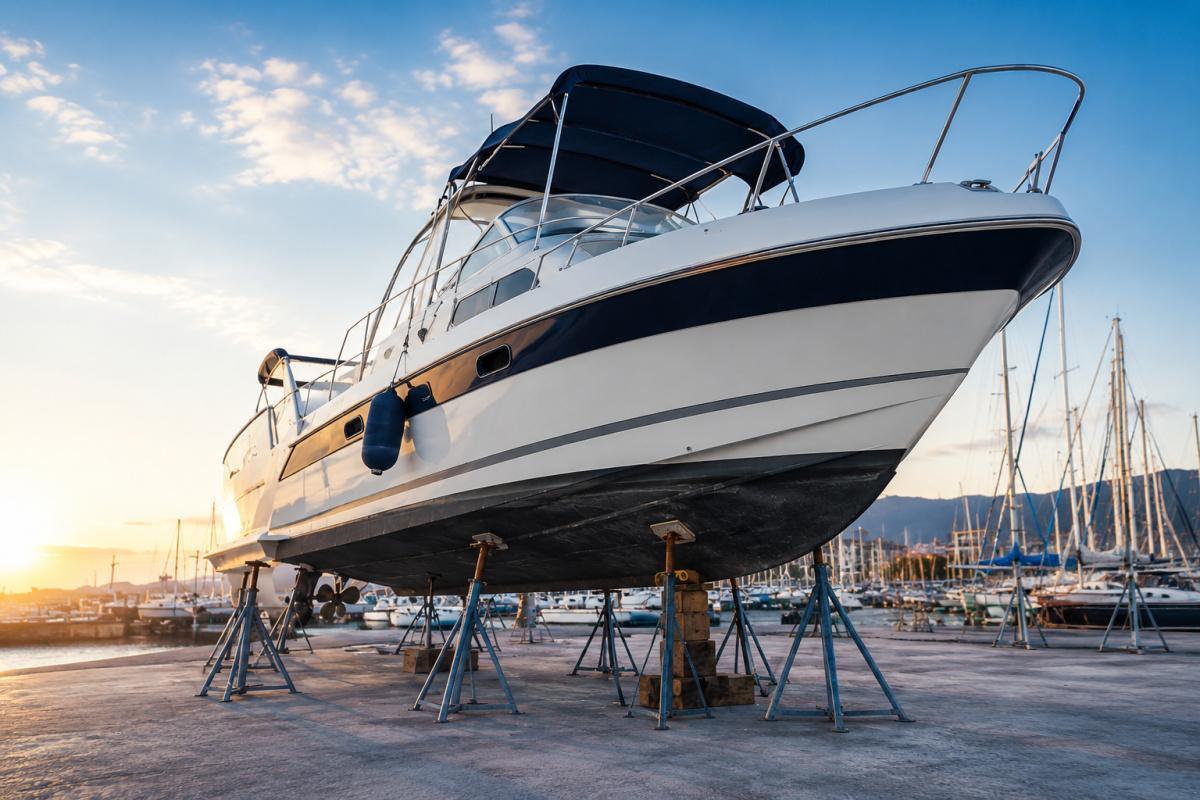 Hivernage d’un bateau : pourquoi sortir votre bateau de l’eau est un investissement rentable.