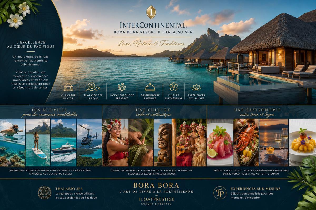 Bora Bora : l'excellence du luxe au cœur du Pacifique Bora Bora : l'excellence du luxe au cœur du Pacifique