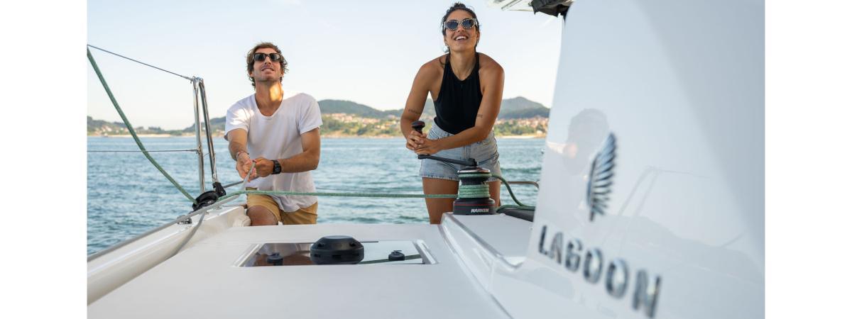Essai en mer du Lagoon 43 : immersion au cœur des Lagoon Days 2026 à Mandelieu-la-Napoule Essai en mer du Lagoon 43 : immersion au cœur des Lagoon Days 2026 à Mandelieu-la-Napoule