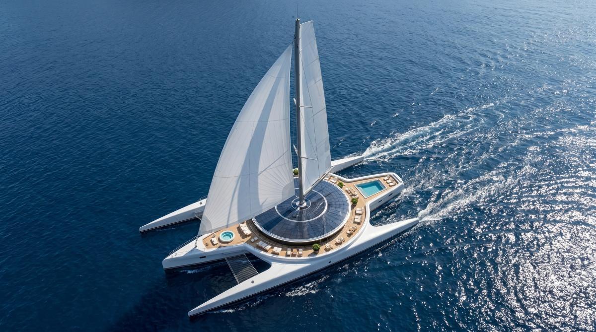 Le Luxury Solar Trimaran Le Luxury Solar Trimaran