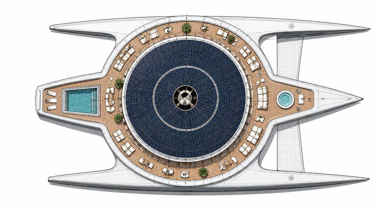 Le Luxury Solar Trimaran